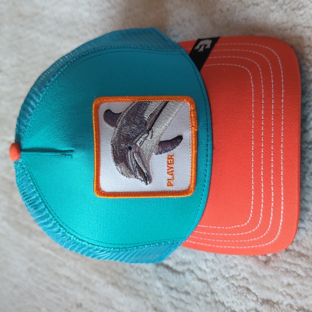 Goorin Bros Dolphin Player Farm Snapback Trucker Hat